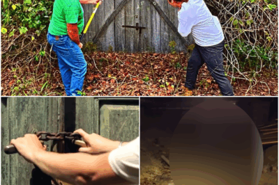 Brothers Uncover Abandoned Shed – When They Opened it, They Screamed And Called the Police!