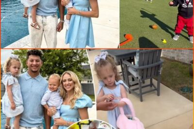 “Patrick and Brittany Mahomes’ Most Adorable Photos with Kids Sterling, Bronze, and Newborn Golden”