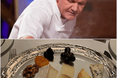A diner has slammed Gordon Ramsay’s £20 preselected cheese board served at his restaurant in Chelsea as ‘insulting’ and ‘bland.’