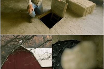 Farmer Found Hidden Hatch in Barn, Looked Inside and Began to Panic!