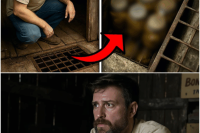 He Found a Grate Under the Shed. What Was Inside Left Him Speechless