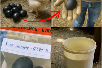 Chicken Began to Lay Black Eggs, Worker Discovered Why and Called 911!