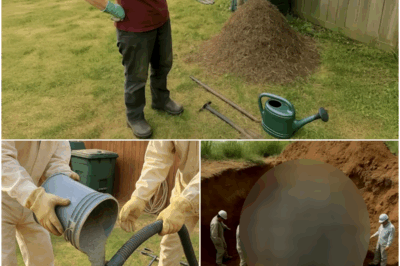 She Thought it Was a Normal Ants’ Nest, Until Experts Told Her the Truth…