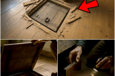 Man Found Hatch While Renovating Kitchen Floor, Opened it and Began to Cry!