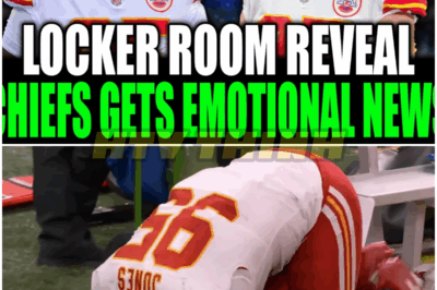 🐿️😱 🚨 LOCKER ROOM REVEAL! Chris Jones Breaks Down In Emotional Moment After Patrick Mahomes And Travis Kelce Step Up — 🏈 Shocking Confessions, Explosive Team Bond, And Raw Kansas City Chiefs Drama That Left Players And Fans In Awe 🔥