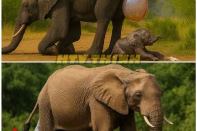🦊 ELEPHANT GAVE BIRTH — Then Refused to Stop Crying… What Staff Discovered Next Had Them Frozen in Absolute Shock 😱🐘