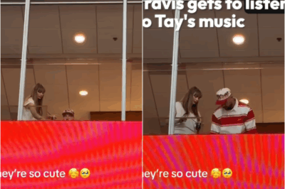 When Frost Meets Fire: Taylor Swift’s Mysterious Winter Disguise at Chiefs vs. Ravens Sparks Travis Kelce’s Uncontrollable Laughter – What She Hid Behind That Coat Will Shock You