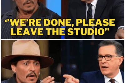 🦊 “Johnny Depp DESTROYS Stephen Colbert in Live Interview Meltdown” – The On-Air Clash No One Saw Coming, the Off-Script Rage, and the Shocking Moment That Left the Studio in Silence 🎤