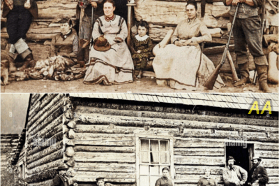 “Experts Find 1878 Family Photo at Log Cabin, They Zoom in on Above the Door & Turn Pale”