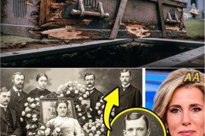 “A 1902 Funeral Photo Reveals a Terrifying Secret — Experts Were Stunned by What They Discovered Hidden in the Shadows 🕯️😱”