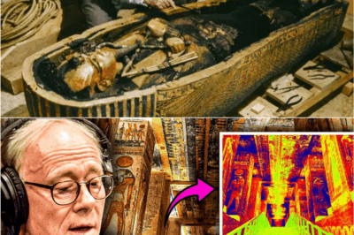 🧭 Archaeologists Unveil Alarming Discovery in King Tutankhamun’s Shaft – A Find That Terrified Experts