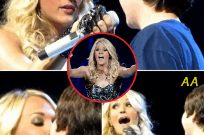 “Carrie Underwood’s Louisville Concert Turns Magical: A Young Fan’s Bold Request Leads to an Unforgettable Moment”