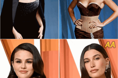Selena Gomez and Hailey Bieber’s Tense Red Carpet Standoff at 2025 Academy Museum Gala