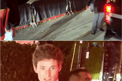 Eddie Redmayne Delights Fans with Autograph Signing Outside Giorgio Armani Party at Chateau Marmont