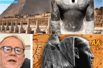 The Secret of Pharaoh Khafre: The Discovery That Has Left Egyptologists Terrified