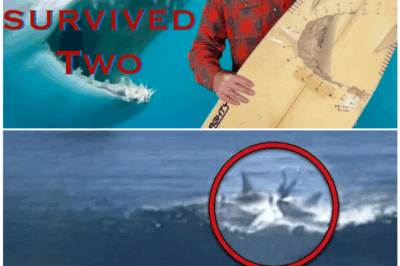 🦊 “Arctic Surfer’s Terrifying Escape from DOUBLE Great White Shark Attack — What They’re Hiding Behind the Scenes” 🦈
