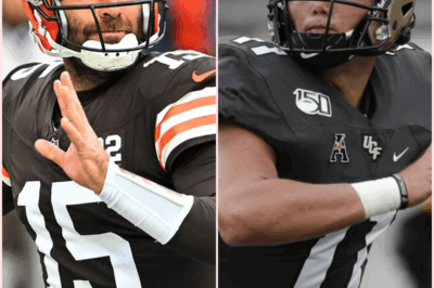 Cleveland’s Shocking QB Shake-Up: Joe Flacco Benched as Rookie Dillon Gabriel Takes the Helm in London!
