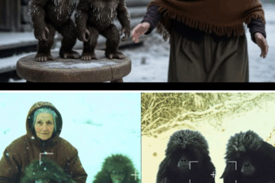 Old Woman Takes In 2 Freezing Baby Bigfoots—The Next Day, a Whole Tribe Stood at Her Door
