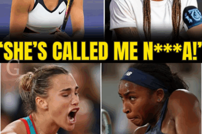 WTA IN SHOCK AS COCO GAUFF REVEALS ARYNA SABALENKA LEAKED RACIST REMARKS LIVE ON TV—THE SCANDAL THAT ROCKS TENNIS TO ITS CORE!