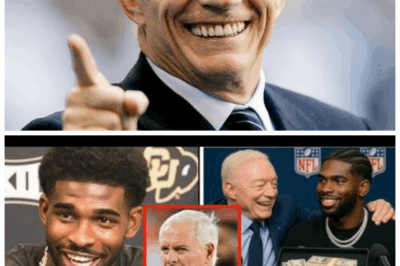 🐘 “Jerry Jones DROPS BOMBSHELL Plan for Shedeur Sanders—Cowboys Plot Franchise-Changing TRADE!” 💥🏈 “The NFL world just went into meltdown as Jerry Jones revealed a secret plan to pursue Shedeur Sanders in what insiders are calling a ‘franchise-altering move.’ Sources close to the Cowboys owner claim he’s ready to move mountains—and possibly key players—to bring Deion’s son to Dallas. This isn’t just a trade rumor—it’s a declaration of war.”