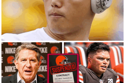 🐘 NFL SHOCKWAVE ⚡ Nike Cuts Dillon Gabriel After Browns Disaster — Signs $150M Endorsement Deal With Shedeur Sanders! 👇 It’s official — Nike’s moving on. Sources close to the company claim Gabriel’s image was “beyond repair” after his recent performances, while Shedeur’s poise, precision, and swagger made him the obvious successor. “He’s what every brand dreams of,” said a marketing exec. “Talent, family legacy, and a camera-ready smile.” For Gabriel, the silence from Nike says it all: his future just got benched.