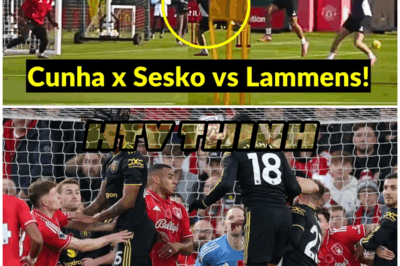 😱 Lammens Fights Back After Sesko and Cunha’s Humiliating Attacks – But Was It Enough? 😱 – HTT