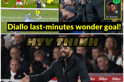 😱 Amad Diallo’s Last-Minute Wonder: A Goal to Save the Season or Just a Lucky Strike? 😱 – HTT