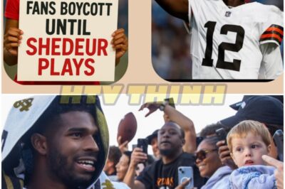 🐿️ NFL UPRISING 💥 Furious Fans Launch MASSIVE BOYCOTT Campaign 😱 Declaring They Won’t Watch Another Snap UNTIL Shedeur Sanders Takes the Field, Sending Shockwaves Through the League and Leaving Browns Brass in a Full-Blown Panic 🔥🏈