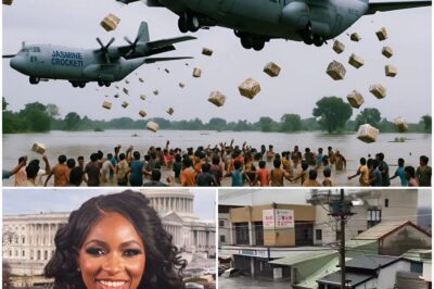SHOCKING IN TEAR: A PRIVATE PLANE of the Democratic Party, represented by Congresswoman Jasmine Crockett, sent $10 million and 5 tons of food aid to Jamaica to help victims of Hurricane Melissa, the world’s strongest hurricane of the year, which caused ‘devastating’ damage in Jamaica…