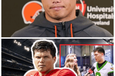 🐘 Dillon Gabriel 😱 HUMILIATED After Reporter DESTROYS Him in Leaked Clip — “You’re Not Ready for the League!” The Room Went DEAD SILENT! 👇 It started as a routine post-game Q&A — then turned into a televised execution. The reporter’s tone went from curious to cutting as she tore through Gabriel’s stats, confidence, and pride. “You talk like a franchise QB,” she said coldly, “but where are the results?” The quarterback froze. Cameras rolled. “That wasn’t journalism,” whispered a teammate afterward. “That was a public dismantling.”
