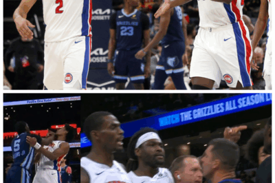 🐘 Tempers Flare as Isaiah Stewart Confronts Vince Williams Over Shove on Ausar Thompson 🏀 “That’s Not How We Play!” 👇 What started as a regular game quickly turned into a confrontation when Vince Williams shoved Ausar Thompson, leading to a fiery response from Isaiah Stewart. “I won’t let you disrespect my teammate like that,” Stewart said as the situation quickly spiraled. Fans are left wondering how this altercation will affect the chemistry on the court — and whether tensions will rise in future matchups. 👇