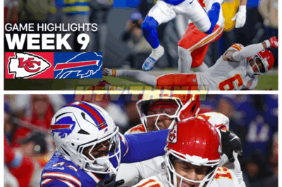 “Chiefs vs Bills: The Explosive Psychological Showdown That Rocked Week 9—Did Hidden Rivalries and Mind Games Decide the Fate of Two NFL Titans? 💥🏈”  The cameras captured the action, but missed the mind games: secret signals, sideline confrontations, and a rivalry simmering beneath every snap. As Mahomes and Allen traded blows, were they battling for victory—or for supremacy in a league obsessed with drama? The emotional fallout from this clash could haunt both teams long after the final whistle.👇
