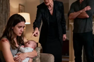 After my mother-in-law poisoned my husband’s mind, he demanded a DNA test for our son. I was devastated. But when the results arrived, he collapsed at my feet in shame, and I told him one cold sentence.