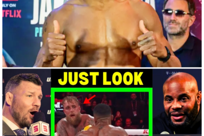🐘 “The Knockout Moment: Anthony Joshua BROKE Jake Paul in Spectacular Fashion!” 🌟 Fans were left in awe as Joshua executed a flawless combination that led to Paul’s downfall, highlighting the stark contrast between the two fighters’ styles. “In boxing, every second counts, and Joshua made his count!” 👇