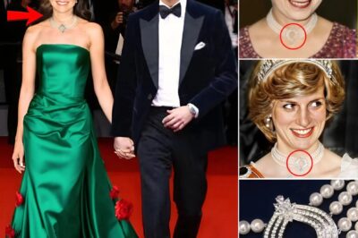 OMG!!! Princess Catherine Rocks the Red Carpet in Breathtaking Off-Shoulder Gown and Late Queen Elizabeth II’s Japanese Pearl Choker as Everyone Calls Her “Modern Queen”