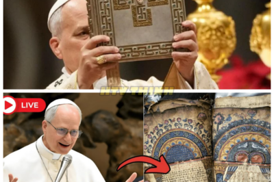 📖 Pope Leo XIV Reveals a Lost Gospel Found in Ethiopia—Containing Jesus’s Final Hidden Words 😱 In an unprecedented revelation, Pope Leo XIV has unveiled a lost gospel discovered in Ethiopia, containing the final hidden words of Jesus that have never before been seen. This ancient text sheds light on Christ’s teachings in His last days, offering a radically different perspective on His message. What was hidden for so long, and why has it been kept secret? Prepare for a revelation that will change everything we thought we knew about Jesus. 👇