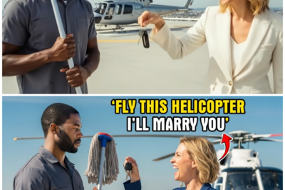 The CEO Mocked the Janitor ‘Fly This Helicopter and I’ll Marry You’ — But His True Identity Left Her