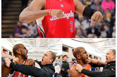 🐘 Chris Paul vs. Ty Lue: Heated Locker Room Footage Sparks Controversy in the NBA! ⚡ “Is this the beginning of a rift in the team?” A newly released video of Chris Paul and Ty Lue in a heated locker room exchange has gone viral, igniting debates among fans and analysts alike. The footage captures a moment of high tension, raising questions about team dynamics and leadership. As the basketball world reacts, will this confrontation lead to lasting changes within the team, or is it just a momentary flare-up? The drama is unfolding! 👇