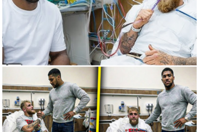🐘 SHOCKING: Jake Paul Surprised by Anthony Joshua’s Kind Gesture in Hospital! 🏥 Following their recent fight, Jake Paul was left in disbelief after Anthony Joshua made a surprise visit to him in the hospital. This gesture has not only surprised Paul but also captured the attention of fans worldwide. Let’s explore the details of this unexpected meeting and its potential effects on their future interactions!👇