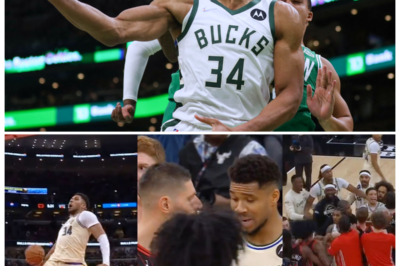 🐘 “Windmill Wonder: Giannis’ Dunk Ignites Fury Among Bulls Players!” 🌪️ “It wasn’t just a dunk; it was a declaration of war from Giannis to the entire Bulls squad!” When Giannis executed his stunning windmill, everything changed, and anger erupted within the opposing team. Join us as we delve into the reactions and psychological battles following this monumental moment! 👇