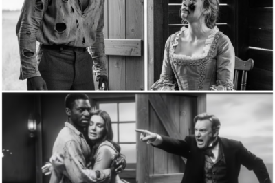 Slave Returning From The Fields Finds Master is Wife in His Cabin She Came Without In Tears