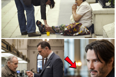 “‘Only Beggars Pay With Coins!’ the Teller Sneered 😼 — But When Keanu Reeves Stepped Through the Door Moments Later, The Entire Bank Froze as Whispers of Karma, Hidden Cameras, Secret Philanthropy Files, and a Decades-Old Rumor About the Star’s Mysterious ‘Test of Humility’ Exploded Into a Scene So Electrifying That Even Security Forgot to Blink 🌟💥” Witnesses claim the air practically cracked as the humble icon allegedly changed the tone of the room with a single glance, turning the teller’s mocking smirk into a trembling apology as onlookers swore something bigger — and stranger — was unfolding 👇