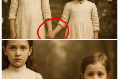 This 1895 Photo of a Girl Holding Her Sister’s Hand Seemed Normal — Until Restoration Revealed