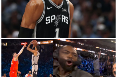 🐘 Wemby’s Game-Changing Moment: Is This the Beginning of a New Era or the End of Team Unity? 🎭 In a breathtaking display of skill, Victor Wembanyama’s pull-up three against the Thunder has left fans and analysts reeling, but it’s also raised serious questions about the future of his team! “When one player shines, others might just dim!” With a staggering +20 in only 7 minutes, this moment of brilliance has ignited debates about teamwork, loyalty, and the potential fallout from Wemby’s newfound fame. Will this be the catalyst for a new era in basketball, or will it tear the team apart from within? The drama unfolds! 👇