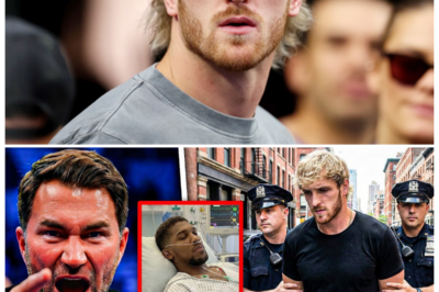 🐘 “Logan Paul’s Arrest Sends Shockwaves Through Boxing: Nearly Killed Anthony Joshua! 🚨💔” “In a jaw-dropping revelation, Logan Paul has been arrested following an altercation that nearly resulted in the death of Anthony Joshua!” The boxing community is in turmoil as details emerge about the confrontation that led to this alarming situation. What are the ramifications of this arrest, and how will it affect the careers of both fighters? Let’s delve into the shocking developments! 👇