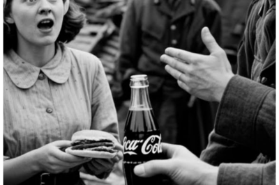 “Can We Have Leftovers?” German POW Women Asked, Americans Gave Them Coca Cola and Hamburgers Texas, 1945. A messaul door swung open, and 12 German women stood at the threshold, staring at tables piled with food they hadn’t seen in years. Real butter, white bread, mountains of hamburgers still warm from the grill. One woman, barely 20, named Greta, whispered in broken English to the American sergeant, “Can we have leftovers?” He looked at her, confused, then laughed. Not cruel, but surprised. Leftovers. Ma’am, this is all for you. She didn’t believe him. None of them did. They had been told Americans were wasteful, cruel enemies. The propaganda had prepared them for starvation. Instead, they found abundance…………
