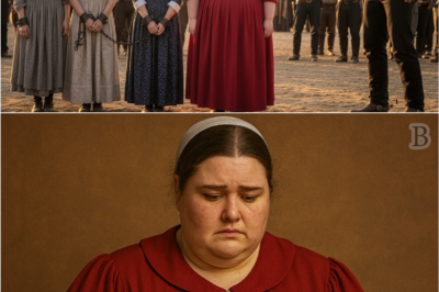 They Laughed When the Giant Cowboy Picked the Amish Girl— But Out on His Remote Ranch, She Discovered Why He Needed Her More Than Anyone Knew