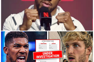 🐘 BREAKING: Anthony Joshua SUES Logan Paul Following Shocking Attack! 🚨 Just one minute ago, breaking news revealed that Anthony Joshua has officially filed a lawsuit against Logan Paul after being attacked at a recent event. “I cannot let this act go unpunished,” Joshua stated, emphasizing his determination to protect his reputation. Join us as we explore the latest developments in this shocking incident!👇