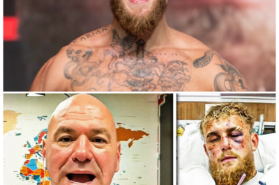 🐘 Hospital Drama: Dana White’s Candid Thoughts on Jake Paul’s Knockout! 🏥 As Jake Paul recuperates in the hospital after a shocking defeat by Anthony Joshua, Dana White weighs in with his unfiltered thoughts on the situation! This unexpected twist has ignited discussions about fighter safety and the risks of celebrity boxing, leaving fans eager for more insights. “In the ring, glory and danger go hand in hand—especially for the bold!” 👇