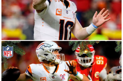 🐘 “HOLIDAY THRILLER: Denver Broncos vs. Kansas City Chiefs Christmas Day Game Highlights! 🎄 ‘A festive showdown that delivered unforgettable moments!'” In a highly anticipated Christmas Day clash, the Denver Broncos faced off against the Kansas City Chiefs in a thrilling matchup that kept fans on the edge of their seats. From jaw-dropping touchdowns to defensive stands, this game had it all. As the two AFC rivals battled for playoff positioning, the excitement of the holiday season added an extra layer of intensity to the field. Check out the key highlights that defined this unforgettable game! 👇